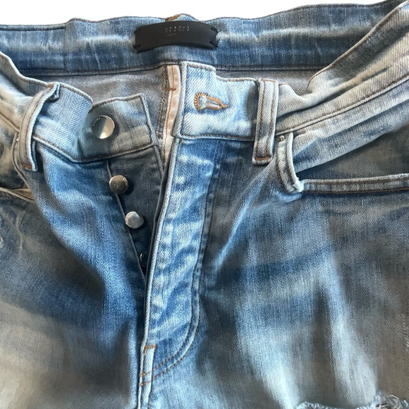 AMIRI: Men's Slim Fit Tie Dye Art Patch Jeans - 30 - Picture 3 of 7